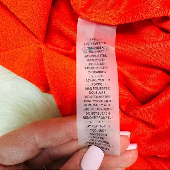 NEW Vince Camuto Poppy Colored Dress - Picture 10 of 10